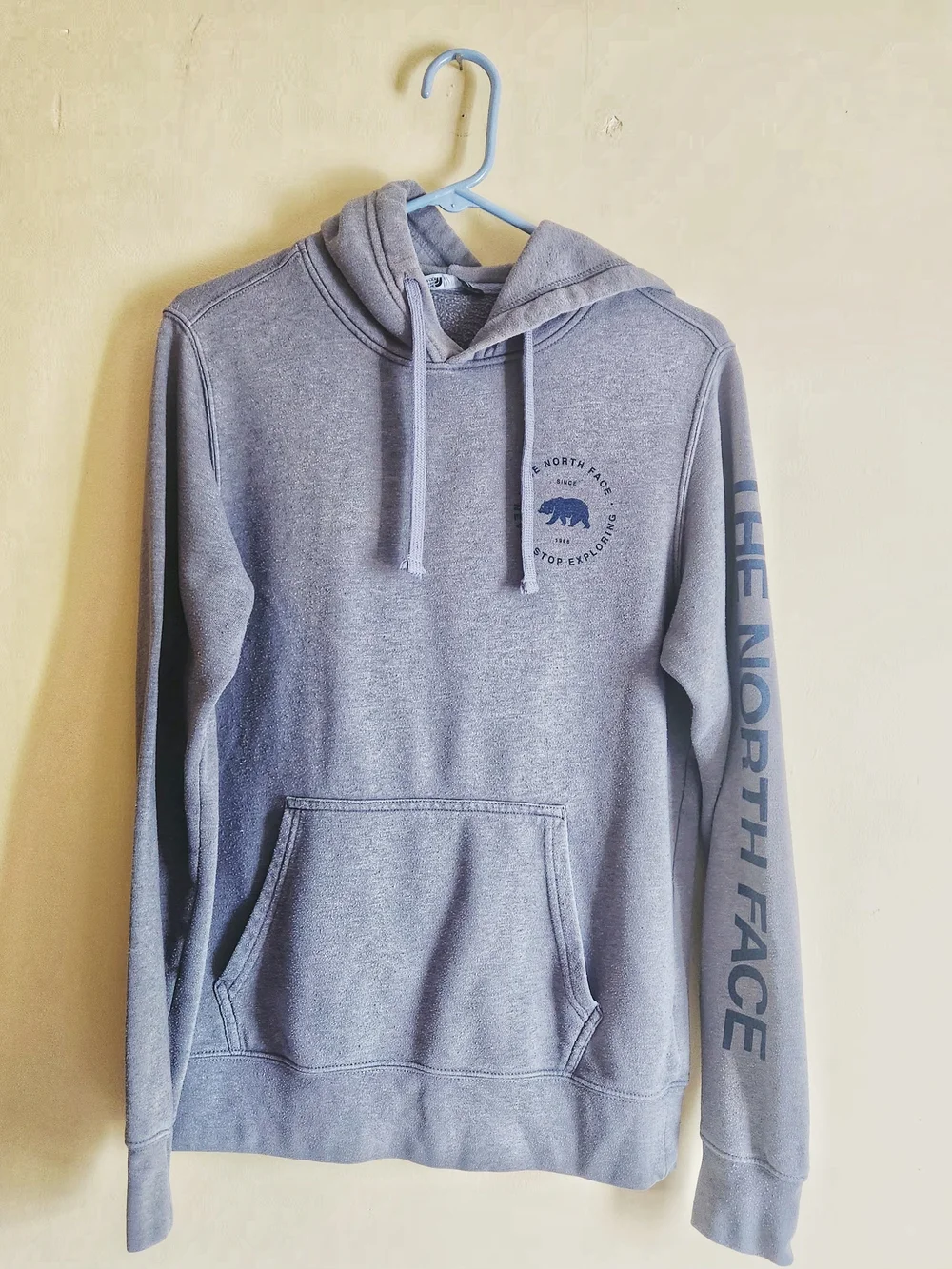 The North Face Men's Gray Pullover Hoodie